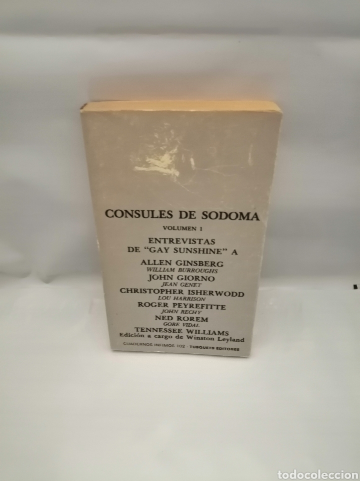 Libros de segunda mano: C&Oacute;NSULES DE SODOMA. VOLUMEN 1 (PRIMERA EDICI&Oacute;N) - Foto 1