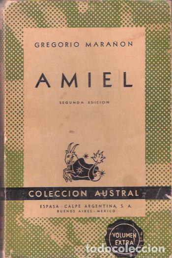 Libros de segunda mano: Amiel - Mara&ntilde;&oacute;n, Gregorio - Foto 1