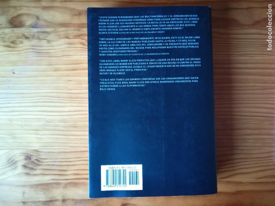 Libros de segunda mano: No logo. Naomi klein. - Foto 2