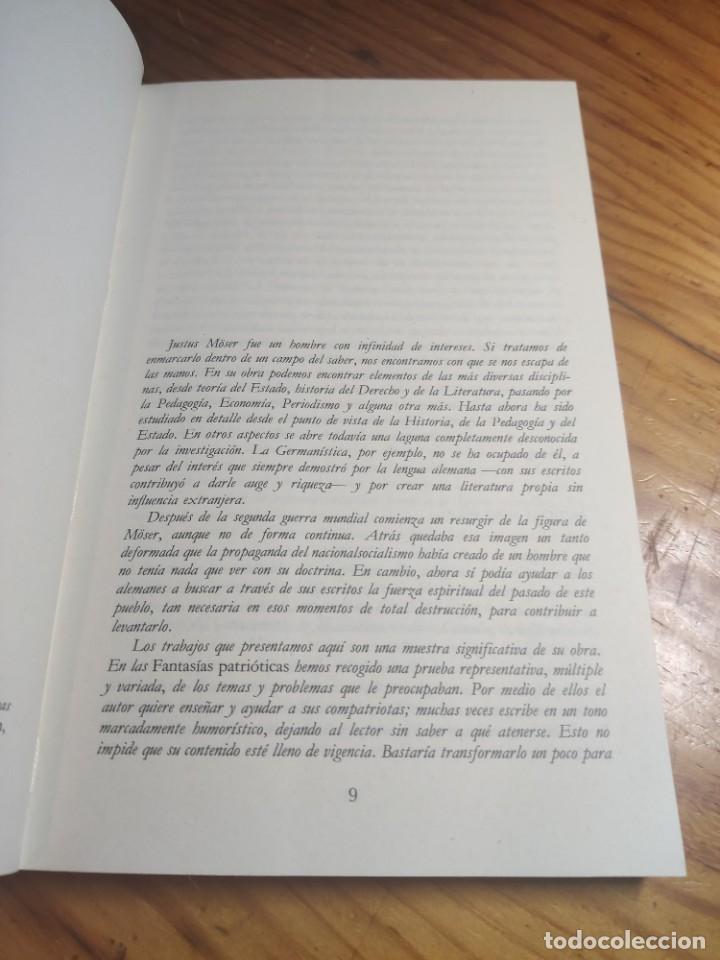 Libros de segunda mano: ESCRITOS ESCOGIDOS. JUSTUS MOSER. EDITORA. NACIONAL - Foto 3