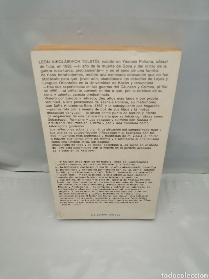 Libros de segunda mano: LE&Oacute;N TOLST&Oacute;I: CARTAS (PRIMERA EDICI&Oacute;N) - Foto 2
