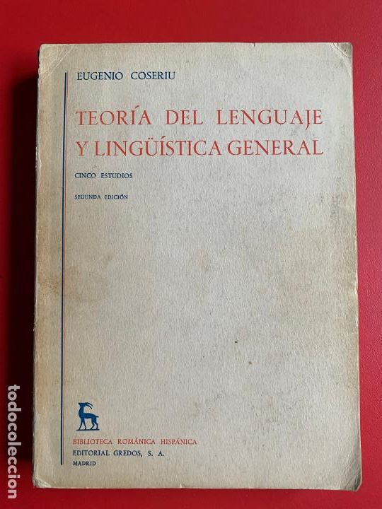 Libros de segunda mano: Teor&iacute;a del lenguaje y ling&uuml;&iacute;stica general - COSERIU EUGENIU - Foto 1