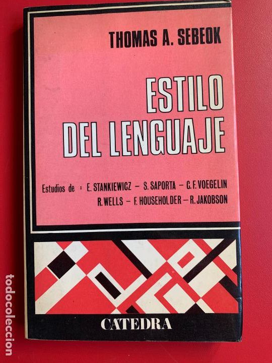 Libros de segunda mano: Estilo del lenguaje - SEBEOK THOMAS A. - Foto 1