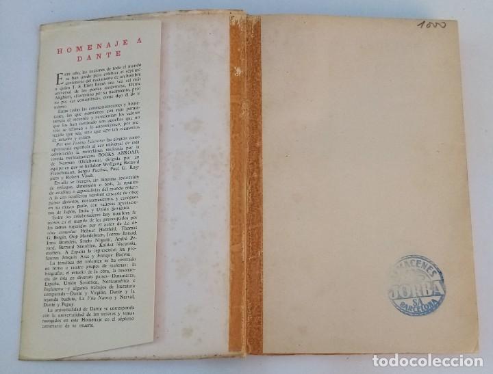 Libros de segunda mano: DANTE EN SU CENTENARIO. AA.VV. TAURUS - Foto 2