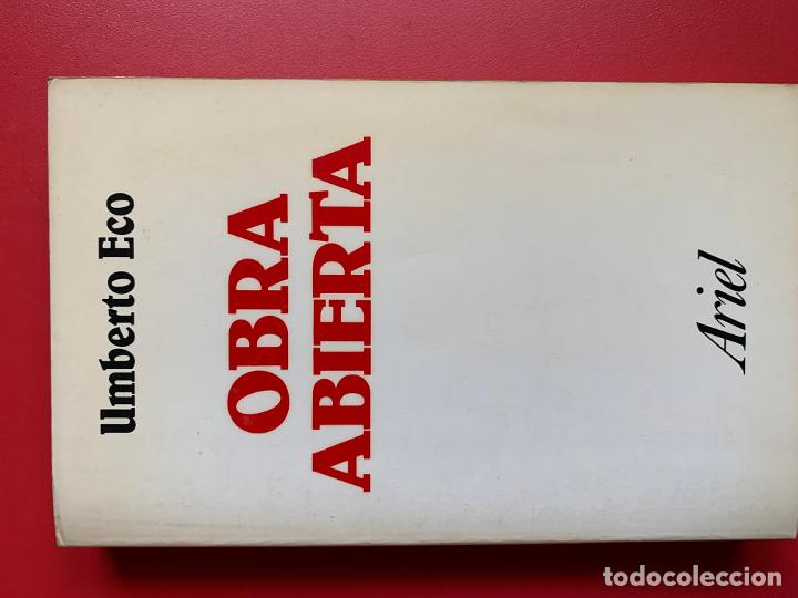 Libros de segunda mano: Obra abierta - ECO Umberto - Foto 1