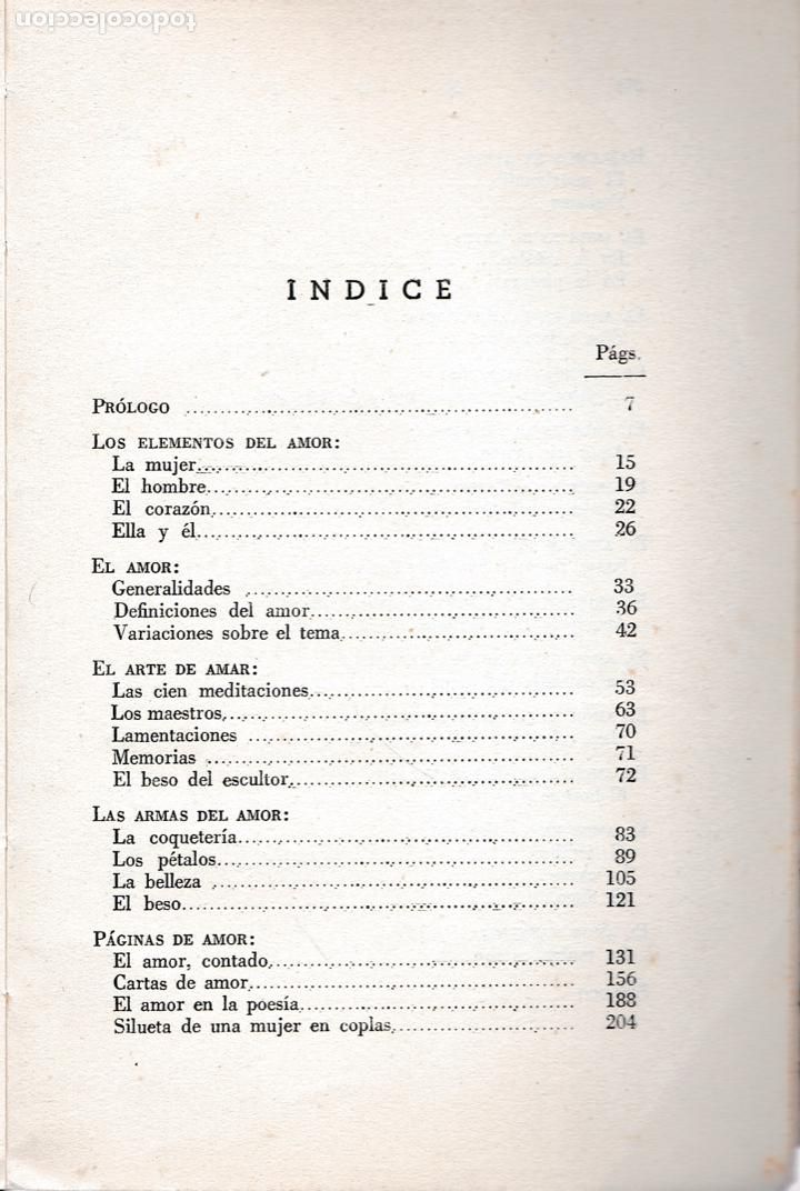 Libros de segunda mano: Amor / Luis de Armi&ntilde;&aacute;n - Foto 2