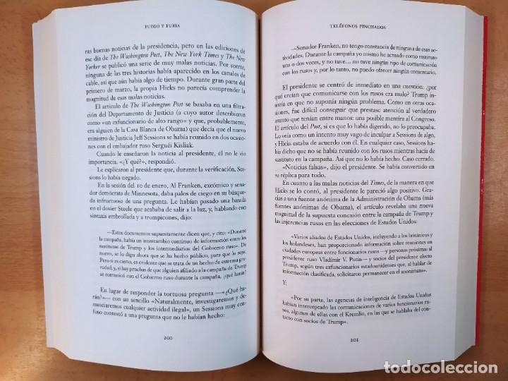 Libros de segunda mano: FUEGO Y FURIA / MICHAEL WOLFF / 1&ordf;ed. 2018. PENINSULA - Foto 3