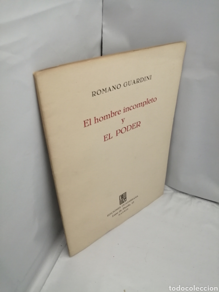 Libros de segunda mano: EL HOMBRE INCOMPLETO Y EL PODER (PRIMERA EDICI&Oacute;N) - Foto 3