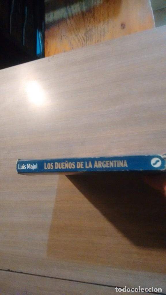Libros de segunda mano: LUIS MAJUL - LOS DUE&Ntilde;OS DE LA ARGENTINA - Foto 2