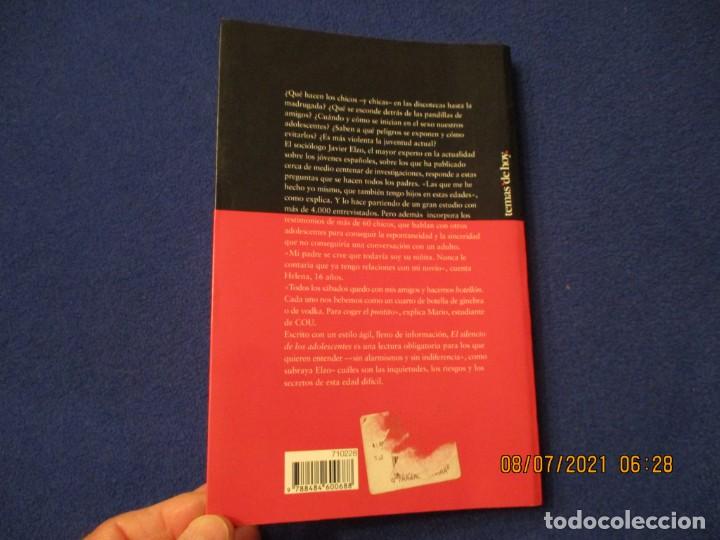Libros de segunda mano: El Silencio de los Adolescentes Ediciones Javier Elzo Temas de Hoy A&ntilde;o 2000 - Foto 3