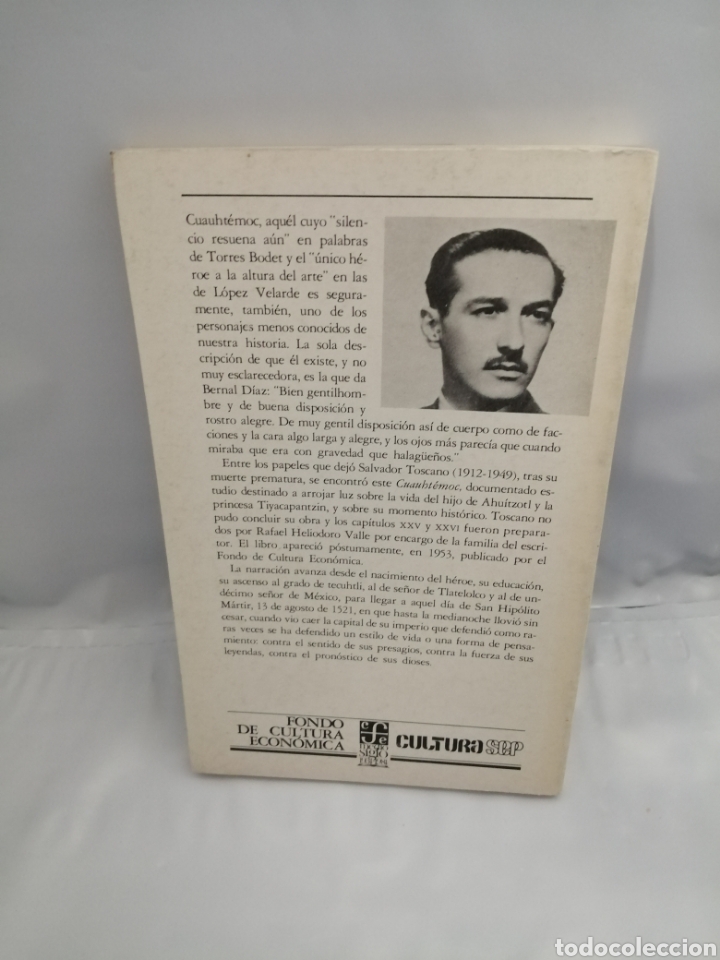 Libros de segunda mano: CUAUHT&Eacute;MOC (PRIMERA EDICI&Oacute;N EN COL. LECTURAS MEXICANAS) - Foto 2