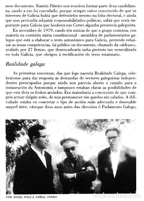 Libros de segunda mano: �F3118 - HOMENAXE A RAMON PI&Ntilde;EIRO. GALICIA. - Foto 5