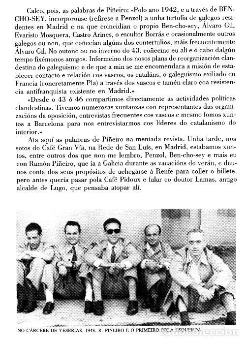 Libros de segunda mano: �F3118 - HOMENAXE A RAMON PI&Ntilde;EIRO. GALICIA. - Foto 8