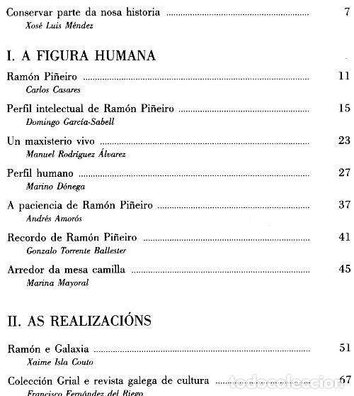 Libros de segunda mano: �F3118 - HOMENAXE A RAMON PI&Ntilde;EIRO. GALICIA. - Foto 10