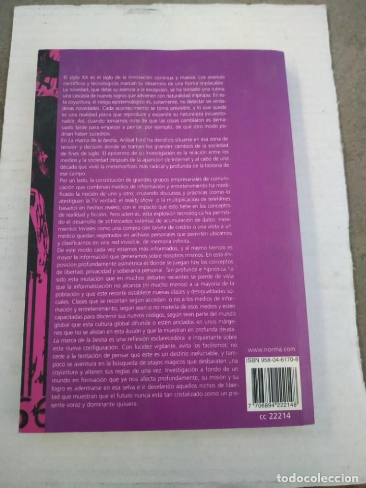 Libros de segunda mano: La Marca de la Bestia - An&iacute;bal Ford - Foto 2