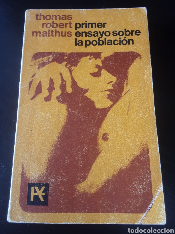 Libros de segunda mano: Primer ensayo sobre la poblaci&oacute;n -Thomas Robert Malthus- - Foto 1