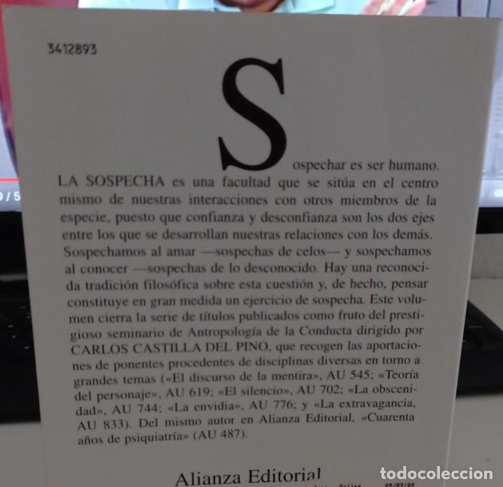 Libros de segunda mano: LA SOSPECHA - CASTILLA DEL PINO, CARLOS - Foto 2