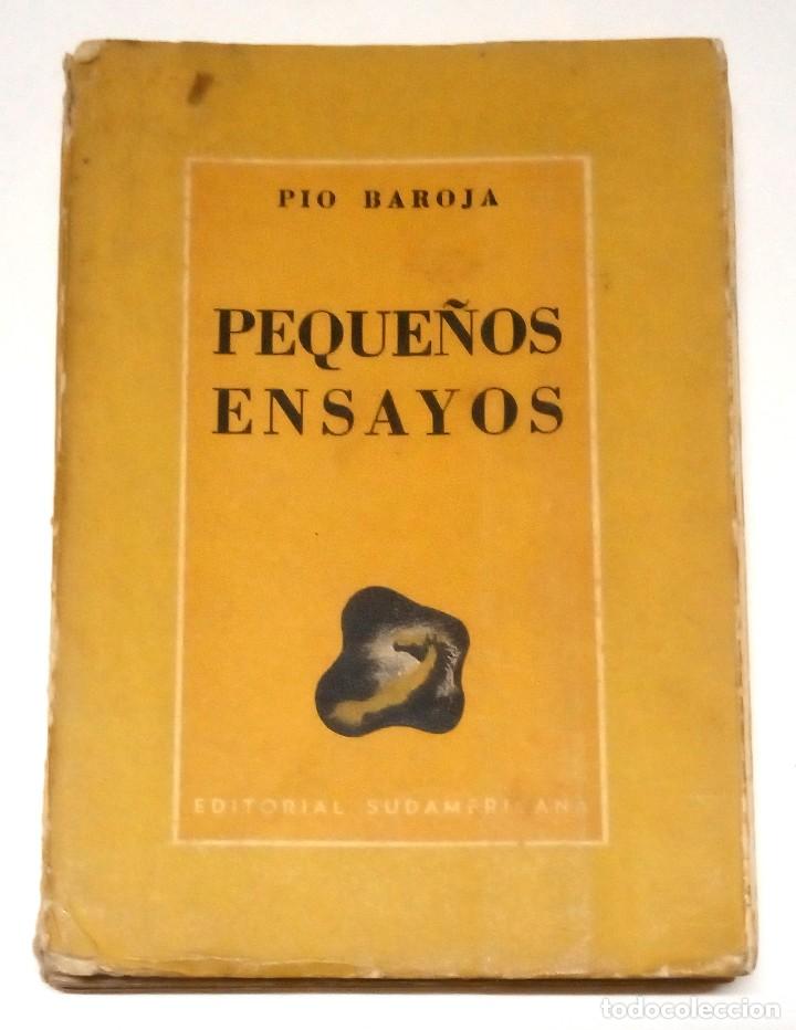 Libros de segunda mano: BAROJA, Pio. Peque&ntilde;os ensayos. 1943. - Foto 1