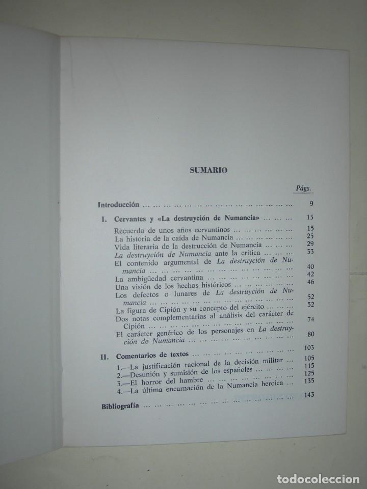 Libros de segunda mano: LA &rdquo; NUMANCIA &middot; DE CERVANTES / ALFREDO HERMENEGILDO - Foto 3