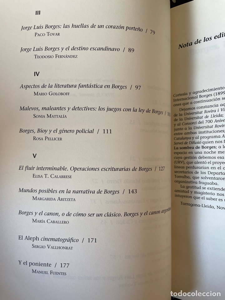 Libros de segunda mano: La aurora y el poniente (Borges, 1899-1999) - Foto 4