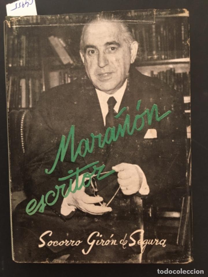 Second hand books: MARA&Ntilde;ON ESCRITOR, SOCORRO GIRON DE SEGURA