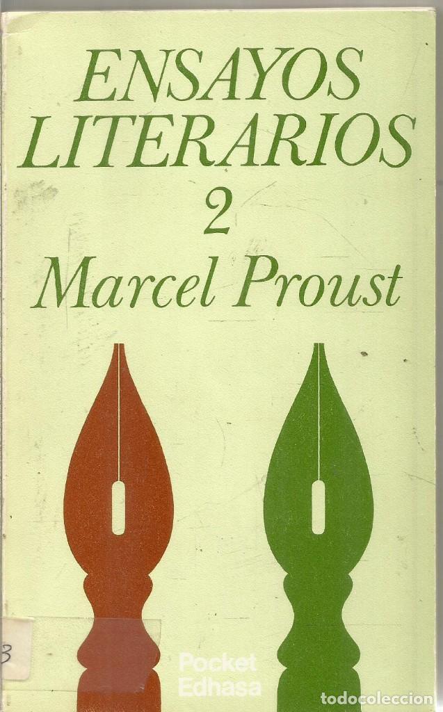 Libros de segunda mano: MARCEL PROUST. ENSAYOS LITERARIOS 2. EDHASA - Foto 1