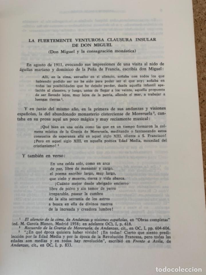 Libros de segunda mano: Cuadernos de la C&aacute;tedra Miguel de Unamuno, (Bols 12) - Foto 3