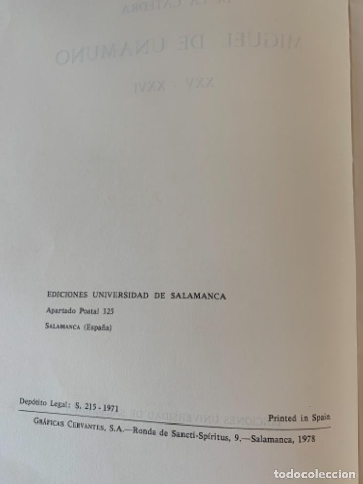 Libros de segunda mano: Cuadernos de la C&aacute;tedra Miguel de Unamuno, (Bols 12) - Foto 4