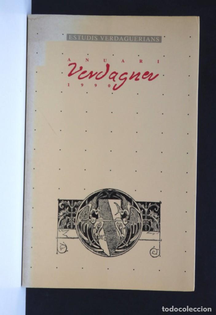 Libros de segunda mano: Anuari Verdaguer, 1990 - Foto 1