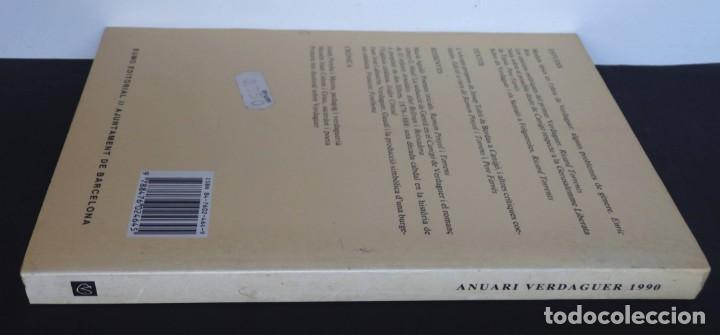 Libros de segunda mano: Anuari Verdaguer, 1990 - Foto 3