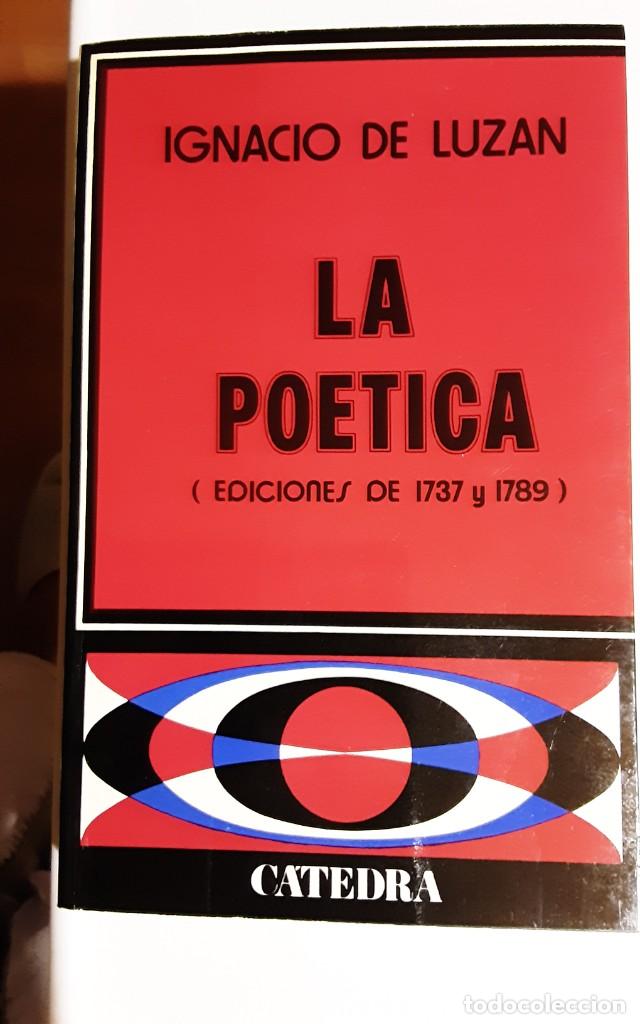 Libros de segunda mano: La po&eacute;tica (ediciones de 1737 y 1789) - Luzan, Ignacio de - Foto 1