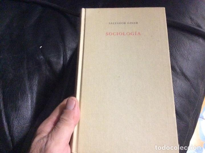 Livres d'occasion: Salvador giner sociologia tapa dura