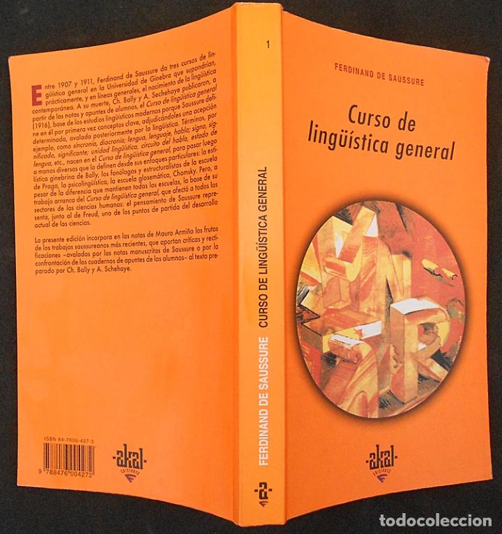 Libros de segunda mano: Curso de ling&uuml;&iacute;stica general - Ferdinand de Saussure - Akal (2000) - Foto 3