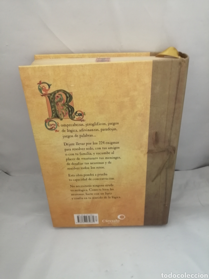 Libros de segunda mano: EL GRAN LIBRO DE LOS ENIGMAS: ROMPECABEZAS Y JUEGOS DE LOG&Iacute;STICA - Foto 2