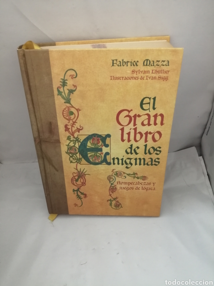 Libros de segunda mano: EL GRAN LIBRO DE LOS ENIGMAS: ROMPECABEZAS Y JUEGOS DE LOG&Iacute;STICA - Foto 1