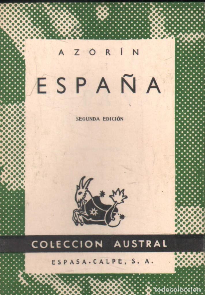Libros de segunda mano: ESPA&Ntilde;A. N&ordm;1202. AZORIN. A-AUSV-870 - Foto 1