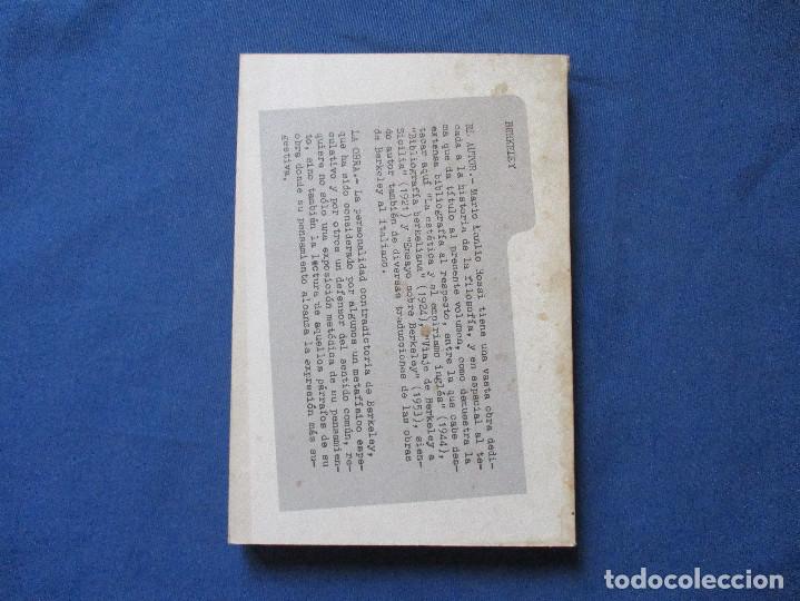Libros de segunda mano: QU&Eacute; HA DICHO VERDADERAMENTE BERKELEY / 1971 M. MANLIO ROSSI - Foto 3
