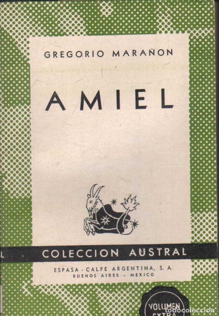 Libros de segunda mano: AMIEL. N&ordm;408. MARA&Ntilde;ON, GREGORIO. A-AUSV-924 ,2 - Foto 1