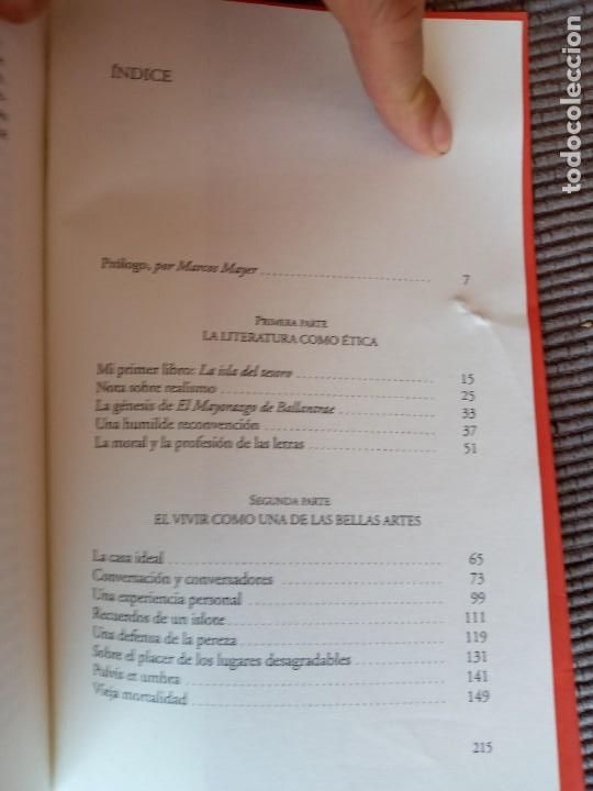 Libros de segunda mano: ROBERT LOUIS STEVENSON. ENSAYOS. LOSADA 2005. - Foto 4