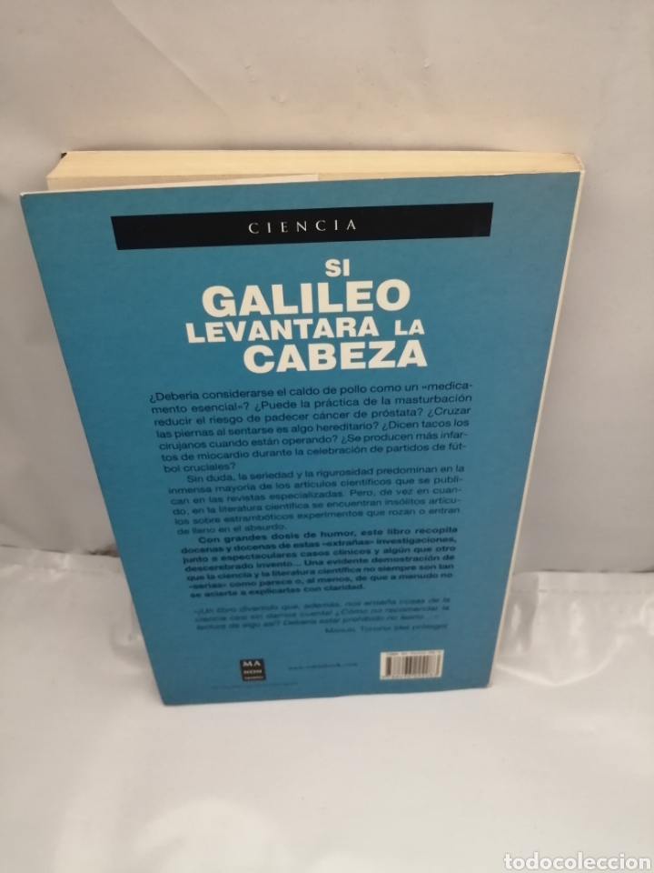 Libros de segunda mano: SI GALILEO LEVANTARA LA CABEZA (PRIMERA EDICI&Oacute;N) - Foto 2