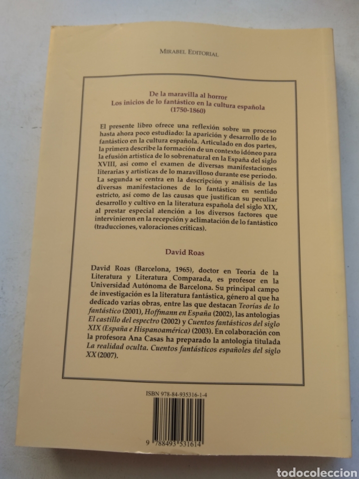 Libros de segunda mano: DE LA MARAVILLA AL HORROR/DAVID ROSAS - Foto 5