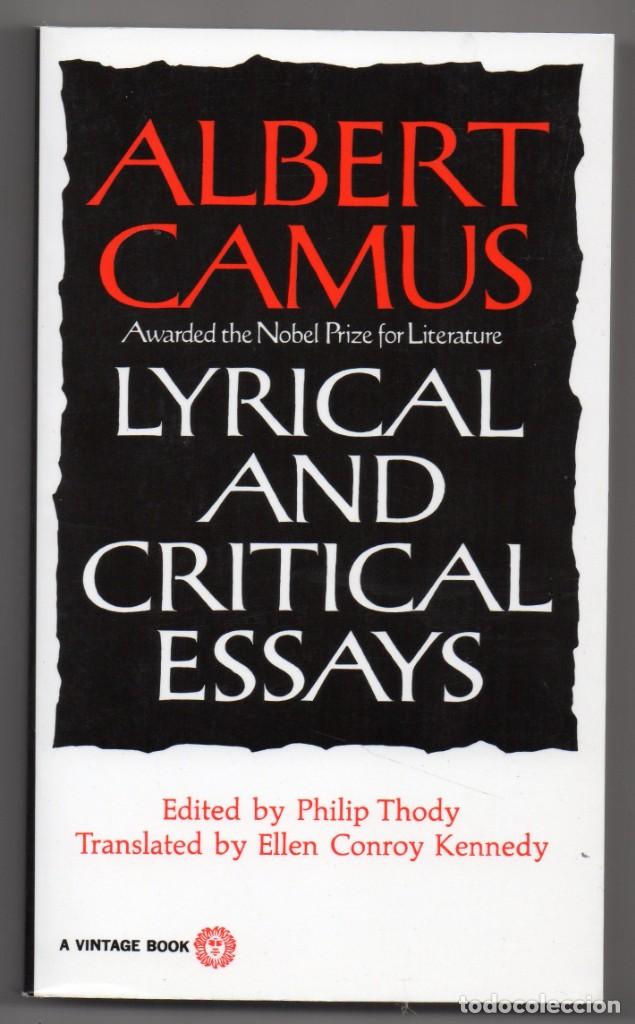 Libros de segunda mano: Lyrical and Critical Essays. Albert Camus. En ingl&eacute;s - Foto 1