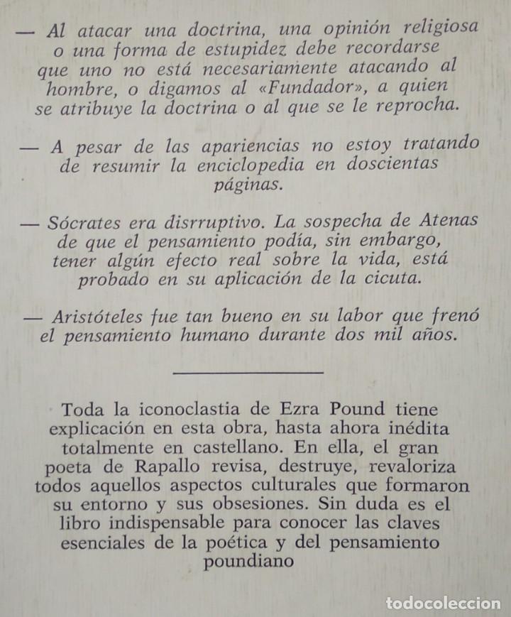Libros de segunda mano: GU&Iacute;A DE LA CULTURA -- EZRA POUND - Foto 2