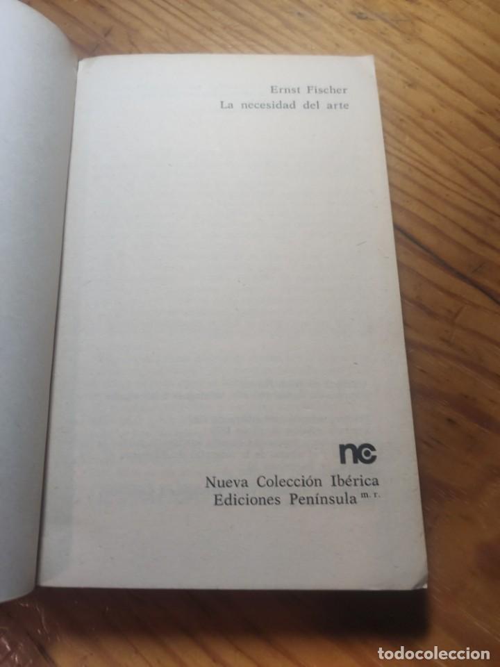 Libros de segunda mano: La necesidad del arte. Ernst Fischer. - Foto 3