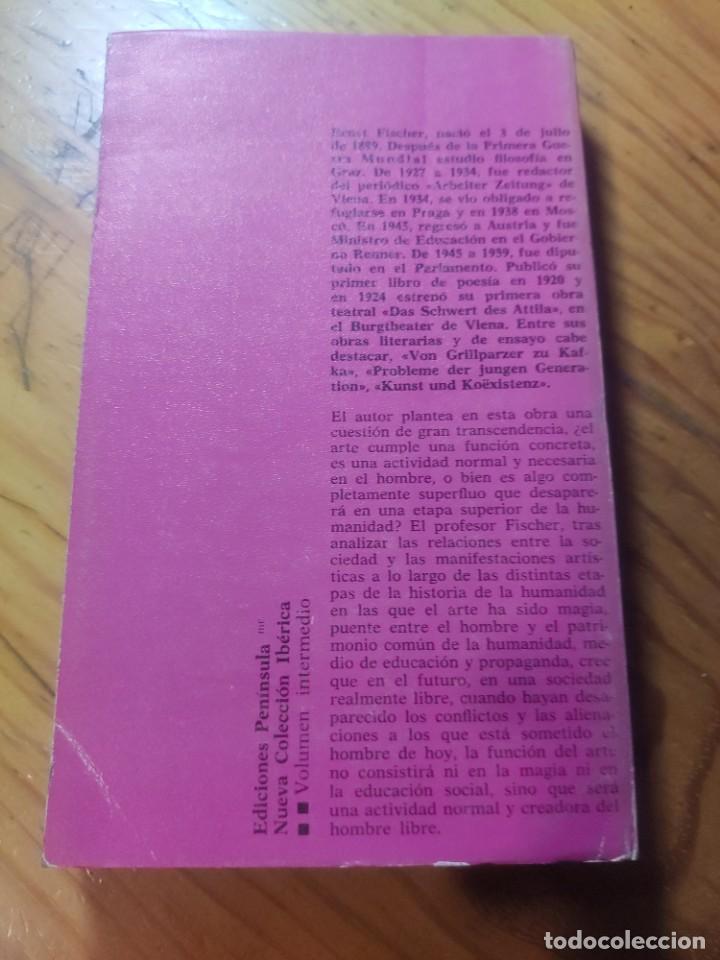Libros de segunda mano: La necesidad del arte. Ernst Fischer. - Foto 6