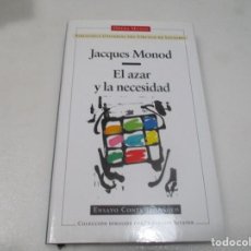 Libros de segunda mano: JACQUES MONOD EL AZAR Y LA NECESIDAD W9927