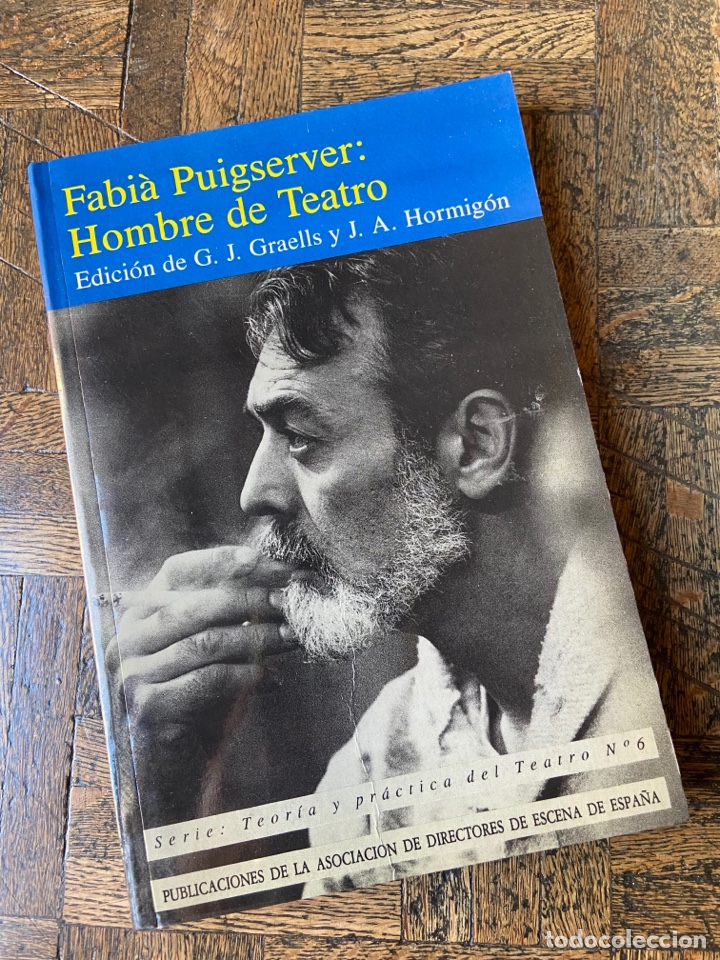 Libros de segunda mano: Fabia Puigserver: Hombre de teatro - ADE (1990) - Foto 1