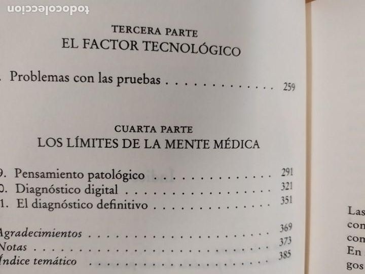 Libros de segunda mano: DIAGN&Oacute;STICO / LISA SANDERS / 1&ordf;ed. 2010. DEBOLSILLO - Foto 6