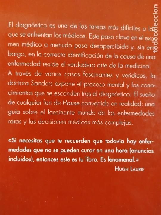 Libros de segunda mano: DIAGN&Oacute;STICO / LISA SANDERS / 1&ordf;ed. 2010. DEBOLSILLO - Foto 8