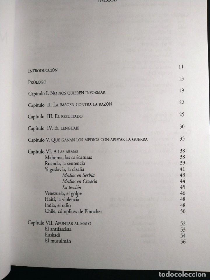 Libros de segunda mano: MEDIOS VIOLENTOS - PALABRAS E IMAGENES PARA EL ODIO Y LA GUERRA - Foto 3